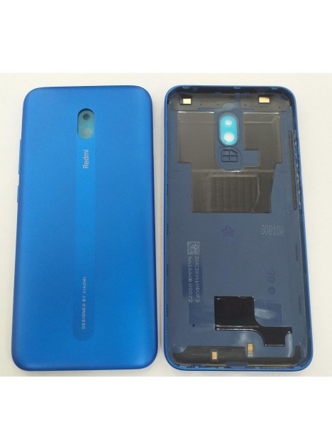 Tapa trasera o tapa bateria azul para Xiaomi Redmi 8A MZB8298IN Red Rice 8A