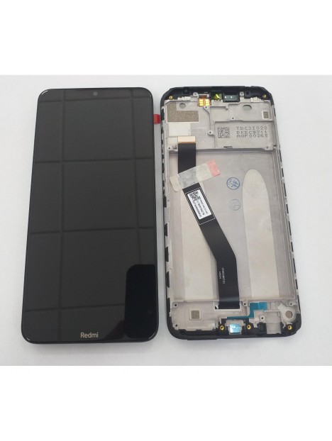 Pantalla LCD para Xiaomi Redmi 8A Redmi 8 MZB8298IN Red Rice 8A mas tactil negro mas marco negro