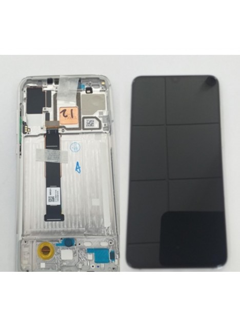 Pantalla LCD para Xiaomi Mi 9 Pro M1908F1XE mas tactil negro mas marco blanco
