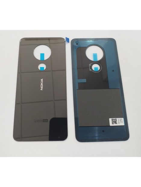 Tapa trasera o tapa bateria negra para Nokia 6.2 TA-1198 TA-1200