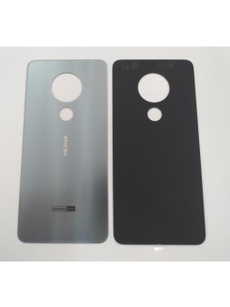 Tapa trasera o tapa bateria plateada para Nokia 6.2 TA-1198 TA-1200