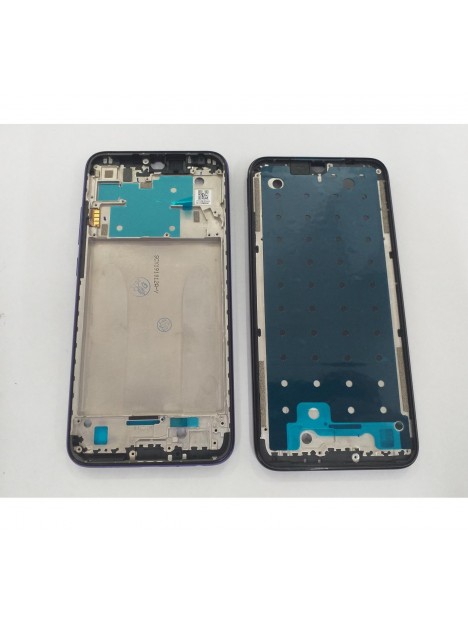 Carcasa o marco frontal lila para Xiaomi Redmi Note 8 C3J M1908C3JH M1908C3JG