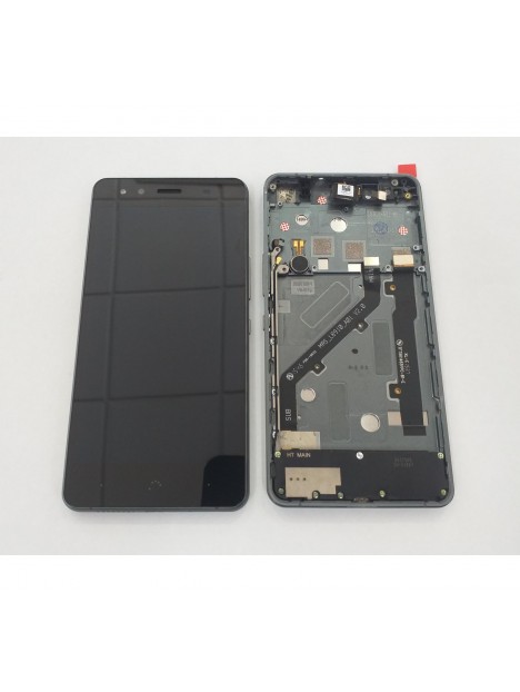 Pantalla LCD para BQ X5 mas tactil negro mas marco negro FPC-S90723-1