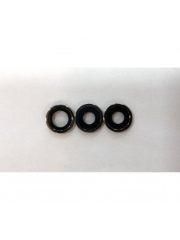 Set 3 lente camara para IPhone 11 Pro 11 Pro Max mas marco dorado A2161 A2218 A2220