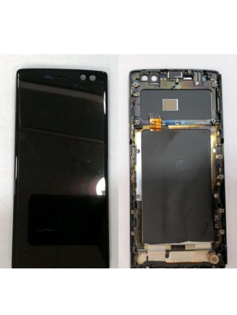 Pantalla LCD para Doogee BL 12000 mas tactil negro mas marco negro