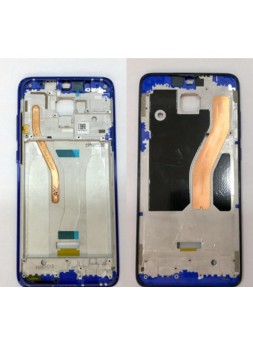 Carcasa o marco frontal azul para Xiaomi Redmi Note 8 Pro G7 2015105