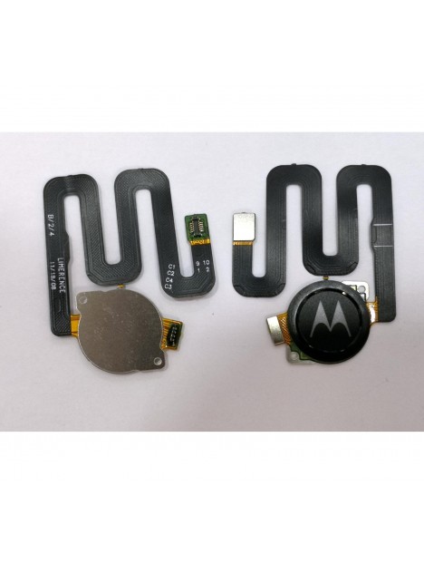 Flex boton home negro para Motorola Moto One P30 Play