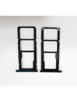Soporte o bandeja dual sim verde para Huawei Y6P calidad premium