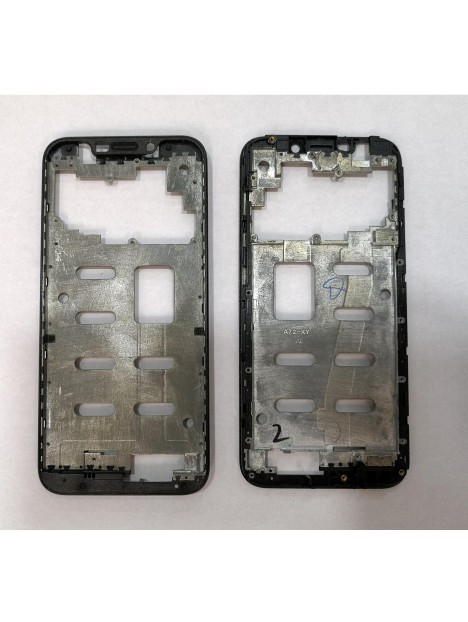 Carcasa central o marco negro para Doogee X70