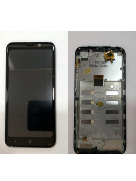 Pantalla lcd para Doogee X50 mas tactil negro mas marco negro