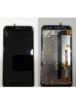 Pantalla lcd para Cubot Note S mas tactil negro mas marco negro