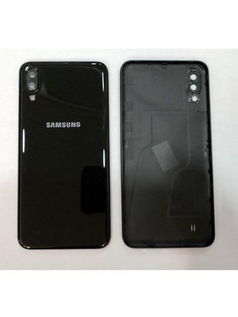 Tapa trasera o tapa bateria negra mas cubierta camara para Samsung Galaxy M10 SM-M105F SM-M105D