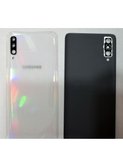 Tapa trasera o tapa bateria blanca mas cubierta camara para Samsung Galaxy A70 A705 A705FD SM-A705FD