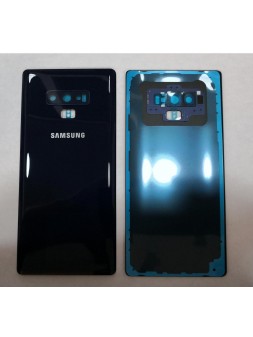 Tapa trasera o tapa bateria azul oscuro mas cubierta camara para Samsung Galaxy Note 9 N960F