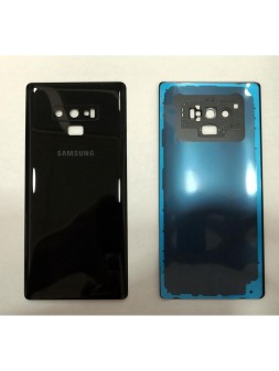 Tapa trasera o tapa bateria negra mas cubierta camara para Samsung Galaxy Note 9 N960F