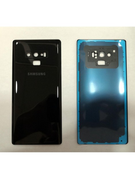 Tapa trasera o tapa bateria negra mas cubierta camara para Samsung Galaxy Note 9 N960F