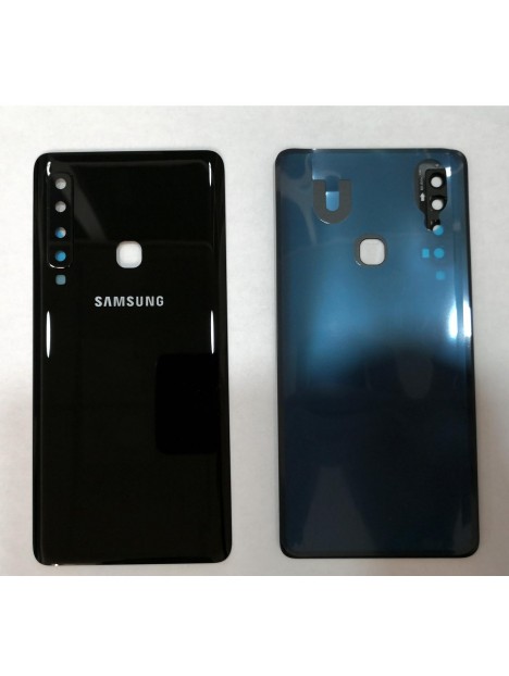 Tapa trasera o tapa bateria negra mas cubierta camara para Samsung Galaxy A9 2018 A920F sm-a920f