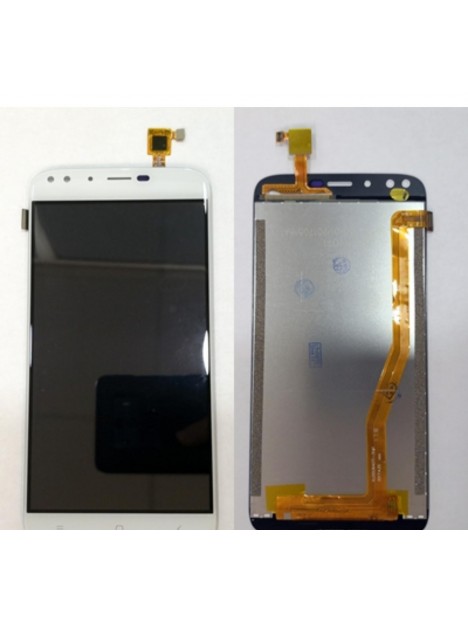 Pantalla LCD blanca para Oukitel U22 mas tactil negro