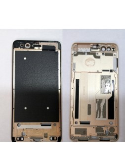 Carcasa o marco frontal dorado para ZTE Nubia Z17 Mini S NX589J