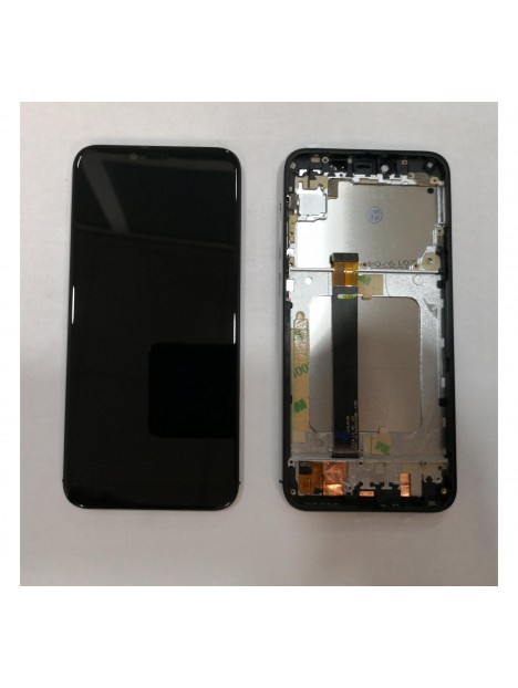 Pantalla LCD para Umidigi A3 mas tactil negro mas marco negro