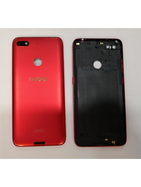 Tapa trasera o tapa bateria roja para ZTE Nubia N3 NX608J V18