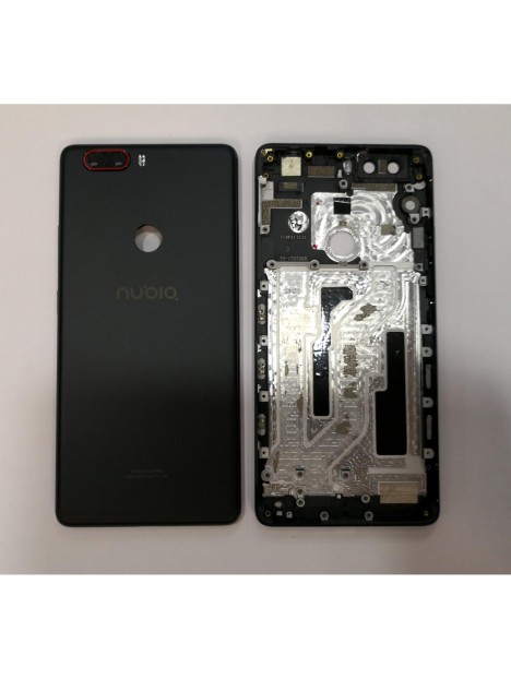 Tapa trasera o tapa bateria negra para ZTE Nubia Z17 NX563