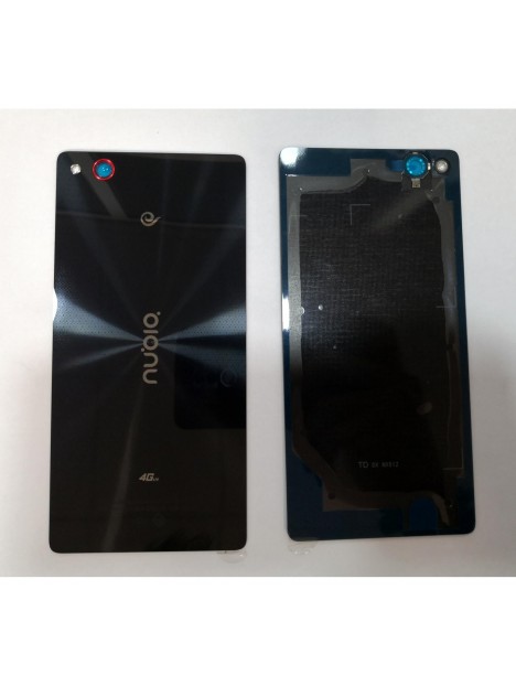 Tapa trasera o tapa bateria negra para ZTE Nubia Z9 Max NX510J