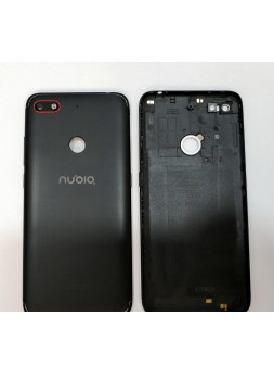 Tapa trasera o tapa bateria negra para ZTE Nubia N3 NX608J V18