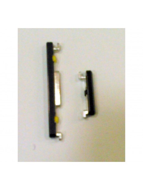 Set 2 botones laterales negros para Huawei P30