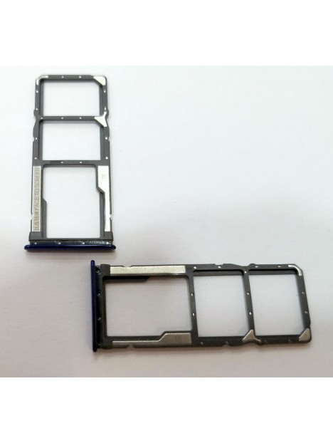 Soporte SIM azul para Xiaomi Redmi Note 8