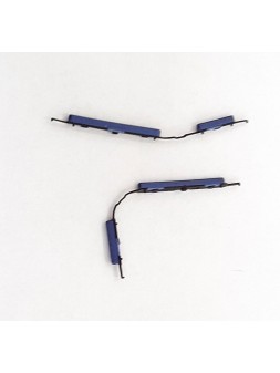 Botones azules para Samsung Galaxy A21S SM-A217F SM-A21 calidad premium