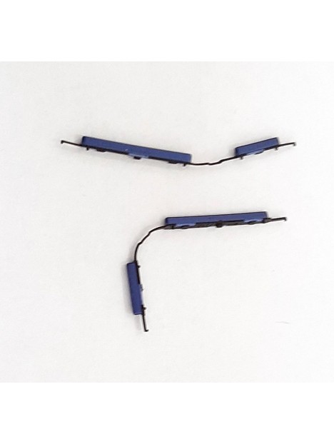 Botones azules para Samsung Galaxy A21S SM-A217F SM-A21 calidad premium