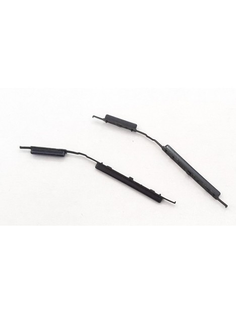 Botones negros para Samsung Galaxy A21S SM-A217F SM-A21 Calidad Premium