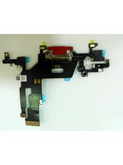 Flex puerto carga rojo para IPhone 11
