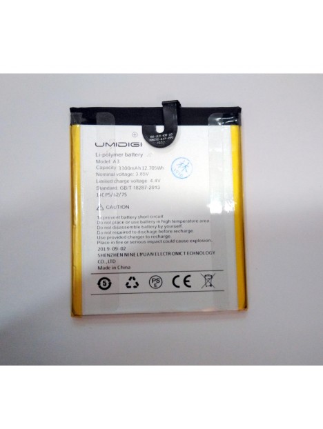 Bateria 3300 mAh para Umidigi A3