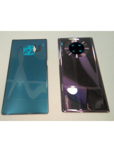 Tapa trasera o tapa bateria lila para Huawei Mate 30 Pro mas lente camara