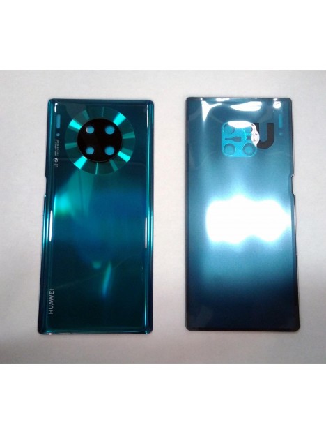 Tapa trasera o tapa bateria verde para Huawei Mate 30 Pro mas lente camara