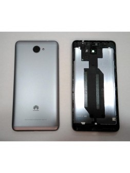 Tapa trasera o tapa bateria gris para Huawei Y7 2017