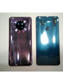 Tapa trasera o tapa bateria lila para Huawei Mate 30 mas lente camara