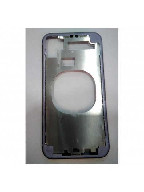 Carcasa central o marco lila para IPhone 11