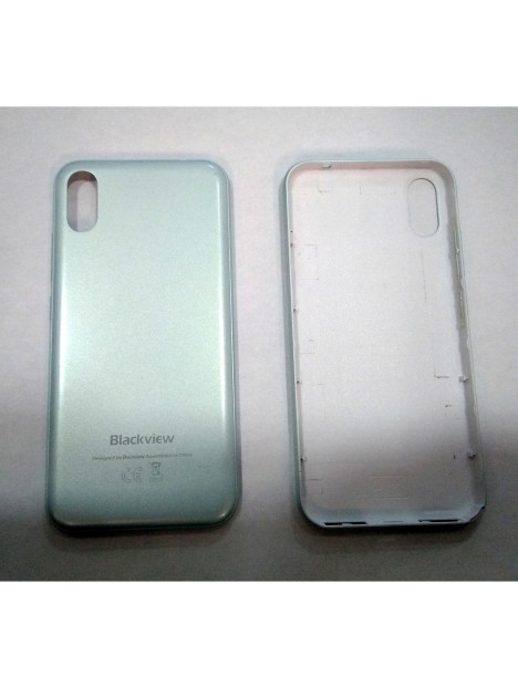 Tapa trasera o tapa bateria azul claro para Blackview A30