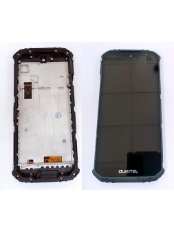 Pantalla lcd para Oukitel WP6 mas tactil negro mas marco negro calidad prermium