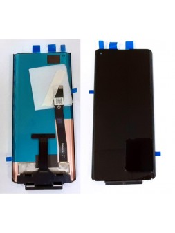 Pantalla lcd para Motorola Moto Edge mas tactil negro calidad premium