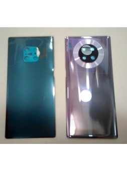 Tapa trasera o tapa bateria plateada para Huawei Mate 30 Pro mas lente camara