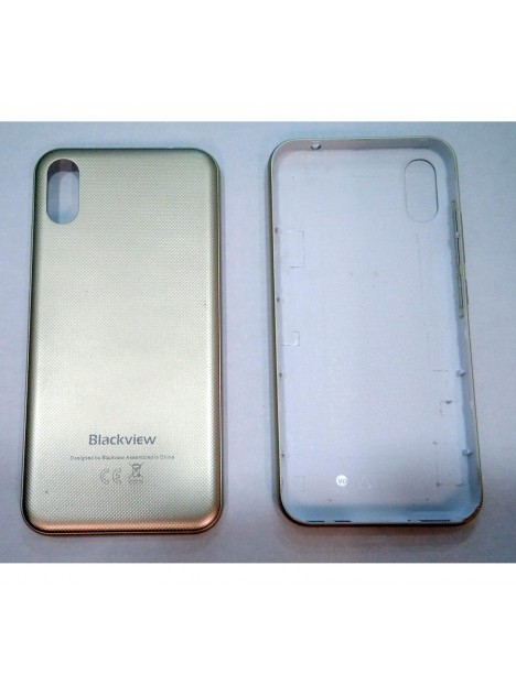 Tapa trasera o tapa bateria dorada para Blackview A30