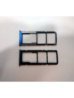 Soporte SIM azul para Xiaomi Redmi 8A