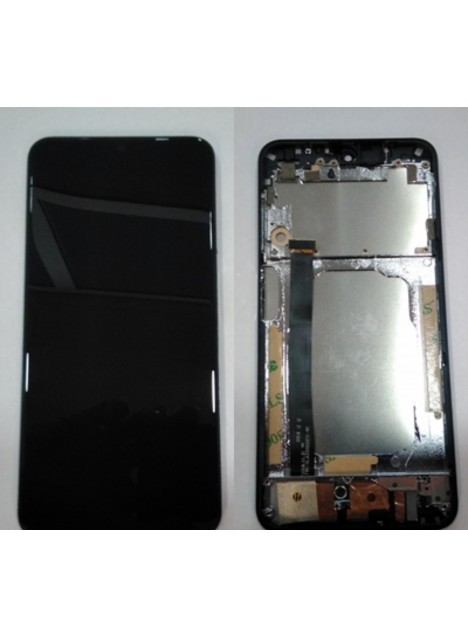 Pantalla LCD para Umidigi One Max mas tactil negro mas marco negro