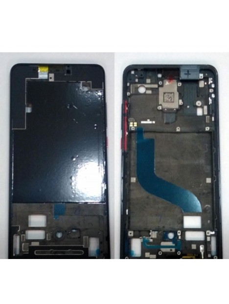 Carcasa central negra para Xiaomi Redmi K20 Mi 9T
