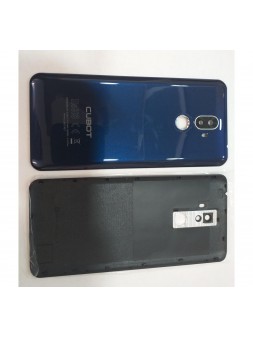 Tapa trasera o tapa bateria azul para Cubot X18 Plus