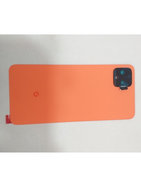 Tapa trasera o tapa bateria naranja para Google Pixel 4 XL
